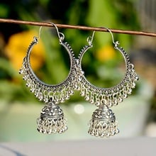 OIQUEI-pendientes clásicos de campanas grandes para mujer, aretes indios, bohemios, étnicos, de Metal, geométricos, joyería gitana de Turquía, 2020 2024 - compra barato