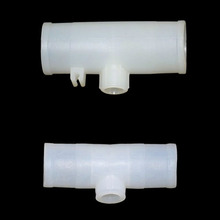 Adaptador automático de plástico para bebedero de aves de corral, tubo de agua potable de 20mm a 25mm, conector alimentador de aves de corral, 10 Uds. 2024 - compra barato