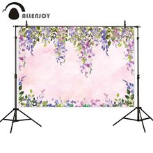 Allenjoy-decoração para fotografia, pintura de fundo, flor, videira, pano de fundo e cabine fotográfica, acessórios para fotos 2024 - compre barato