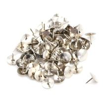 80Pcs Silver Tone Corkboard Photo Push Pins Thumb Tacks 2024 - buy cheap