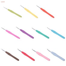 Ergonomic Multi Colour Crochet Hooks Yarn Knitting Needles 2-8mm with Case Tool 2024 - buy cheap