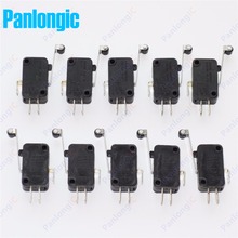 10PCS/Lot Micro Limit Switch KW7-2 Roller Arm Subminiature SPDT Snap Action LOT Free Shipping 2024 - buy cheap