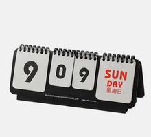 Creative diy desktop tabular calendar with page-turning calendar 2024 - buy cheap