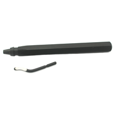 Новый черный RB1600 Ручка Прочный инструмент для снятия заусенцев металлический скребок с лезвием BS1010 для изогнутых кромок/инструмент для снятия заусенцев с прямыми краями 2024 - купить недорого
