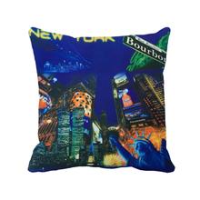 construction with blue night sky Printed customized unique throw pillowcase sofa chair decorative Euro cushion cover 2024 - buy cheap