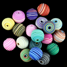 Bolas redondas de arcilla polimérica para fabricación de joyas, bolas de arcilla polimérica de 14mm, de colores variados, 50 Uds. 2024 - compra barato