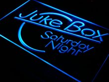 i328 Juke Box Saturday Night Bar Pub LED Neon Light Sign On/Off Switch 20+ Colors 5 Sizes 2024 - buy cheap