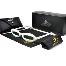 Прозрачные зеленые женские очки винтажные маленькие Овальные Солнцезащитные очки женские дизайнерские брендовые Роскошные 90s мужские очки для вождения милые очки NX 2024 - купить недорого