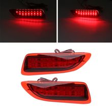 1Pair FTT Rear Bumper Lights LED Reflector Brake Stop Signal Running Lamp For Toyota Corolla Lexus CT200h 2024 - buy cheap