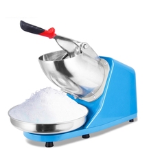 Electric Ice crusher shaver snow cone ice block making machine household commercial ice slush sand maker ice tea shop EU US 2024 - buy cheap