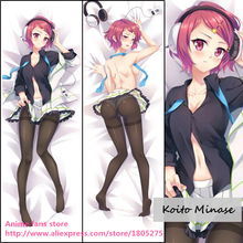 Lindo Anime innumerables colores fantasma mundo Koito Minase japonés funda de almohada caso cubierta decorativa abrazando cuerpo ropa de cama 2024 - compra barato