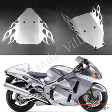 For Suzuki GSXR 1300 GSX1300R Hayabusa 1999-2007 Aluminum Silver Motorcycle Lower Under Belly Pan Wing 2024 - buy cheap