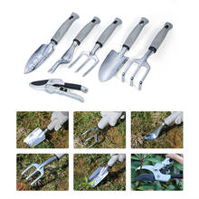 10PCS/SET Garden Kit Gloves Rake Fork Pickaxe Spade Shovel Knife Water Spray Bottle Garden Tool Set With Bucket Organizer Bag 2024 - buy cheap