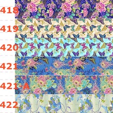 10yards - different sizes -Cartoon pattern Grosgrain ribbon -flowers/butterfly pattern printed ribbon 2024 - buy cheap