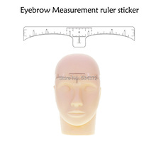 20Pcs Disposable Tattoo Eyebrow Sticker Ruler Permanent Makeup Microblading 3D Eyebrow Shaping Tools For Tattooing Accessories 2024 - buy cheap