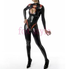 sexy latex fetish catsuit exotic open buttocks back zip 2024 - buy cheap