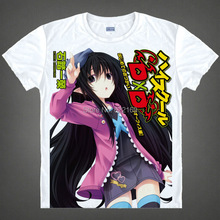 Japanese High School DxD anime  t-shirt anime Issei Hyodo cotton Rias Gremory shirt Cosplay christmas Costumes clothing 2024 - buy cheap