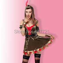 Sexy Army Military Cosplay Costume Female Off Shoulder Fancy Fantasias Femininas Dress ML5428 Halloween Robin Hood Costume 2024 - buy cheap