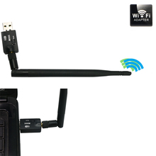 300 Мбит/с 300 м USB мини Wi-Fi Беспроводной адаптер + антенна, беспроводный маршрутизатор, беспроводной маршрутизатор, приемник сигнала, сетевая LAN-карта с кнопкой функции WPS 2024 - купить недорого