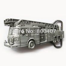 Wholesale Retail Vintage Original Fire Truck Belt Buckle BUCKLE-3D027AS Brand New In Stock Free Shipping 2024 - buy cheap