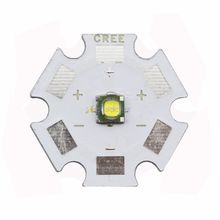 10 pcs CREE XPG XP-G R5 LED 1-5 W Lâmpada Chip Emissor Frio branco 6000-6500 K; Branco Quente 3000-3200 K LED com 16mm Ou 20mm Estrela PCB 2024 - compre barato