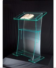 Free Shipping Hot sale Color clear acrylic pulpit podium , acrylic podium logo customize 2024 - buy cheap