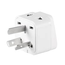 Mini Portale Australian/China type I Travel Adapter 2 Way Outlet Power Plug Change US/EU/UK/Swiss/Italy/Japan to AU 3 Pin 2024 - buy cheap