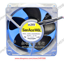 Sanyo Denki 109L1424H501 DC 24V 0.6A 120x120x51mm Server Cooling Fan 2024 - buy cheap