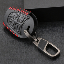 Fashion 4 Buttons Leather car key case shell cover For SAAB 9-3 9-5 93 95 Blank Remote Car Key Shell Fob Case Cover 2024 - buy cheap