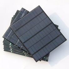 Bueshui-Módulo de células solares para cargador de batería de 12V, Panel policristalino de 18V y 3,5 W, 20 unids/lote, venta al por mayor, envío gratis 2024 - compra barato