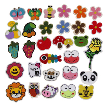 1 pcs Flowers Animals sew on towel patches fabric cloth accessories popular clothing bag hat shoe T shirt Patches decor Applique 2024 - buy cheap