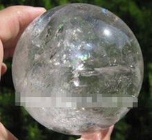 Esfera de cristal de quartzo transparente com cura para bola feita em natural 2024 - compre barato