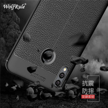 WolfRule Huawei Honor 8X Max Cover Shockproof Luxury Leather TPU Back Case For Huawei Honor 8X Max Phone Fundas Enjoy Max 2024 - buy cheap