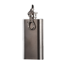 New 2OZ Stainless Steel Mini Hip Flask With Keychain Screw Cap Portable Alcohol Flask Liquor Whiskey Bottle Outdoor Travel Gifts 2024 - buy cheap