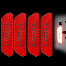 Car Warning Mark Reflective Tape Door Stickers for Honda CRV Accord Crosstour FIT Civic Vezel City Brio Amaze BR-V WR-V Mobilio 2024 - compre barato