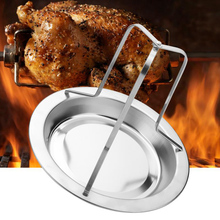 Branding Iron for Chicken Roast Chicken Holder Stainless Steel Upright Roaster Rack Barbecue Stand Roasting BBQ Tool Dropship 2024 - buy cheap