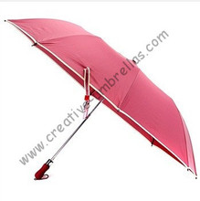 Free shipping,professional making umbrellas,two fold golf umbrellas.hex-angular 50T steel shaft,auto open,double layer,windproof 2024 - buy cheap