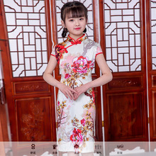 New Arrival Children Dresses Summer 2021 Straight Princess Girls Cheongsam Dresses Kid Baby Cotton Traditional Chinese Garments 2024 - buy cheap