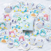 45pcs/pack Cute Penguin Decorative Stickers Adhesive Stickers Diy Decoration Diary Stickers for for Scrapbooking, Calendars 2024 - buy cheap