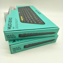 Logitech K380 Беспроводная Bluetooth клавиатура, оригинальный многоцелевой светильник, мини-клавиатура для Android Apple, компьютер 2024 - купить недорого