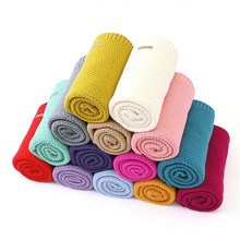 Toddler Knitted Blanket Newborn Swaddle Wrap Blankets Super Soft Infant Bedding Quilt For Baby Bed Sofa Basket Stroller Blankets 2024 - buy cheap