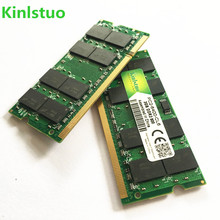 Kinlstuo 4GB (2x 2GB ) DDR2 800MHz 667MHz Laptop Memory 200-pin SODIMM Notebook RAM 2024 - buy cheap