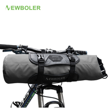 Newboler bolsa de guidão de bicicleta à prova d'água, cesta de quadro dianteiro para ciclismo, acessórios para bike 2024 - compre barato