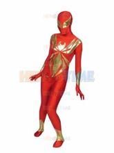 Iron Spider Armor Superhero Costume the most popular fullbody halloween cosplay Spandex Spiderman costume hot sale 2024 - buy cheap