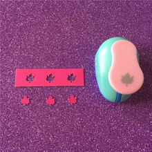 Free Shipping 3/8 inch Maple Leaf paper cutter school craft punch perfurador scrapbook hole punch for kids furador diy puncher 2024 - buy cheap