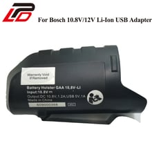 Fonte de alimentação usb para bosch bat411 10.8/12v sem fio ferramenta elétrica bateria de íon de lítio conversor usb adaptador fonte de alimentação 2024 - compre barato