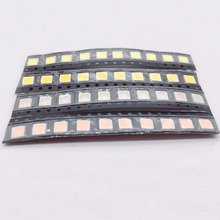 Diodo LED UV, 100 piezas, 5050 SMD, Blanco cálido, rojo, amarillo, verde, azul, rosa 2024 - compra barato