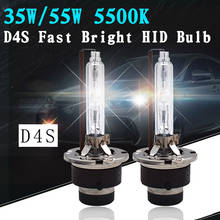 2018 New SKYJOYCE D2S D4S HID Bulb AC 12V 35W 55W Fast start super bright 5500K 3900LM Metal Holder D2S D4S HID Headlight Bulb 2024 - buy cheap