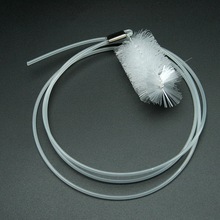 1m Flexible U Tube Water Fish Tank Aquarium Filter Pump Hose Pipe Cleaning Brush 2024 - buy cheap