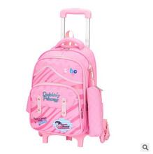 Mochilas escolares com rodinhas para meninas, mochila de rodinhas para crianças bolsa de bagagem para crianças bolsas escolares em rodas 2024 - compre barato
